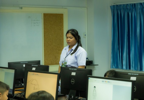 ภาพกิจกรรม  คณะวิทยาศาสตร์และเทคโนโลยี การแข่งขันวาดภาพด้วยโปรแกรม Paint งานสัปดาห์วิทยาศาสตร์แห่งชาติ ส่วนภูมิภาค ประจำปี 2567