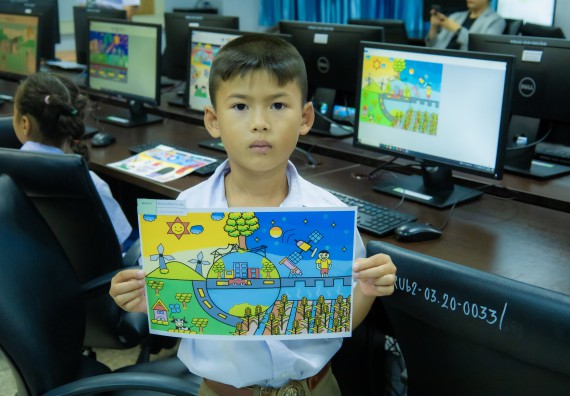 ภาพกิจกรรม  คณะวิทยาศาสตร์และเทคโนโลยี การแข่งขันวาดภาพด้วยโปรแกรม Paint งานสัปดาห์วิทยาศาสตร์แห่งชาติ ส่วนภูมิภาค ประจำปี 2567