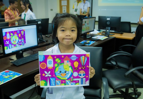 ภาพกิจกรรม  คณะวิทยาศาสตร์และเทคโนโลยี การแข่งขันวาดภาพด้วยโปรแกรม Paint งานสัปดาห์วิทยาศาสตร์แห่งชาติ ส่วนภูมิภาค ประจำปี 2567