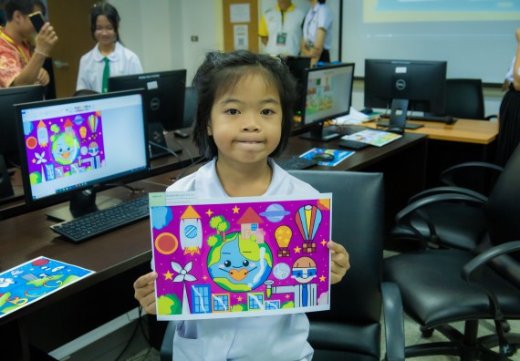 ภาพกิจกรรม  คณะวิทยาศาสตร์และเทคโนโลยี การแข่งขันวาดภาพด้วยโปรแกรม Paint งานสัปดาห์วิทยาศาสตร์แห่งชาติ ส่วนภูมิภาค ประจำปี 2567