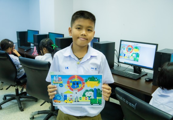 ภาพกิจกรรม  คณะวิทยาศาสตร์และเทคโนโลยี การแข่งขันวาดภาพด้วยโปรแกรม Paint งานสัปดาห์วิทยาศาสตร์แห่งชาติ ส่วนภูมิภาค ประจำปี 2567