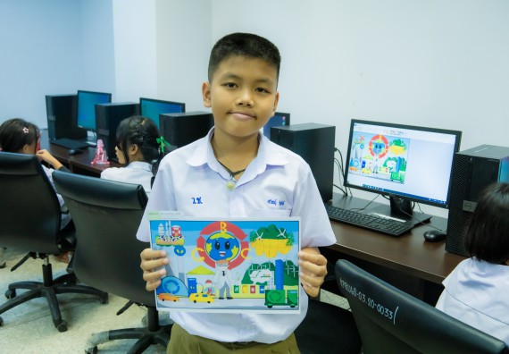 ภาพกิจกรรม  คณะวิทยาศาสตร์และเทคโนโลยี การแข่งขันวาดภาพด้วยโปรแกรม Paint งานสัปดาห์วิทยาศาสตร์แห่งชาติ ส่วนภูมิภาค ประจำปี 2567