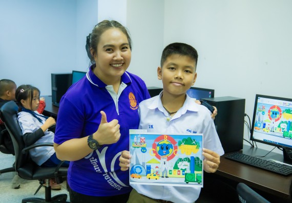 ภาพกิจกรรม  คณะวิทยาศาสตร์และเทคโนโลยี การแข่งขันวาดภาพด้วยโปรแกรม Paint งานสัปดาห์วิทยาศาสตร์แห่งชาติ ส่วนภูมิภาค ประจำปี 2567