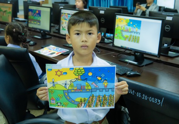 ภาพกิจกรรม  คณะวิทยาศาสตร์และเทคโนโลยี การแข่งขันวาดภาพด้วยโปรแกรม Paint งานสัปดาห์วิทยาศาสตร์แห่งชาติ ส่วนภูมิภาค ประจำปี 2567