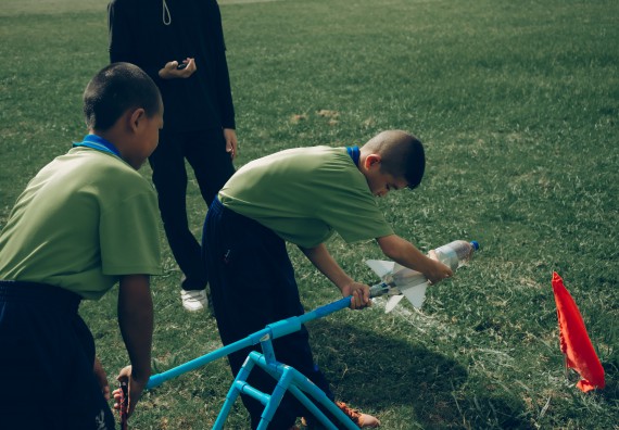 ภาพกิจกรรม  คณะวิทยาศาสตร์และเทคโนโลยี การแข่งขันจรวดขวดน้ำ งานสัปดาห์วิทยาศาสตร์แห่งชาติ ส่วนภูมิภาค ประจำปี 2567