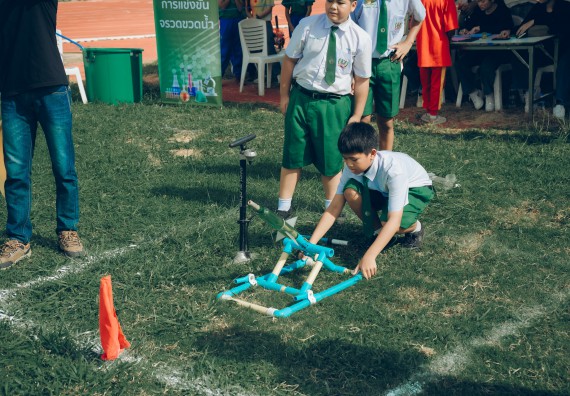 ภาพกิจกรรม  คณะวิทยาศาสตร์และเทคโนโลยี การแข่งขันจรวดขวดน้ำ งานสัปดาห์วิทยาศาสตร์แห่งชาติ ส่วนภูมิภาค ประจำปี 2567