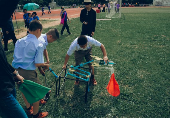 ภาพกิจกรรม  คณะวิทยาศาสตร์และเทคโนโลยี การแข่งขันจรวดขวดน้ำ งานสัปดาห์วิทยาศาสตร์แห่งชาติ ส่วนภูมิภาค ประจำปี 2567