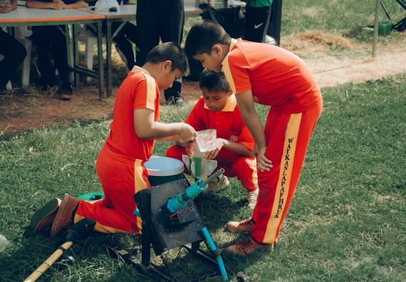 ภาพกิจกรรม  คณะวิทยาศาสตร์และเทคโนโลยี การแข่งขันจรวดขวดน้ำ งานสัปดาห์วิทยาศาสตร์แห่งชาติ ส่วนภูมิภาค ประจำปี 2567