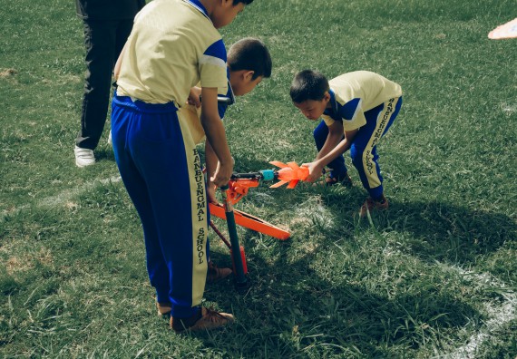 ภาพกิจกรรม  คณะวิทยาศาสตร์และเทคโนโลยี การแข่งขันจรวดขวดน้ำ งานสัปดาห์วิทยาศาสตร์แห่งชาติ ส่วนภูมิภาค ประจำปี 2567
