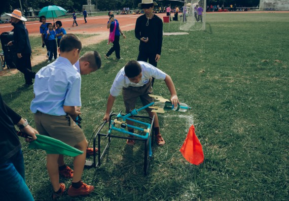 ภาพกิจกรรม  คณะวิทยาศาสตร์และเทคโนโลยี การแข่งขันจรวดขวดน้ำ งานสัปดาห์วิทยาศาสตร์แห่งชาติ ส่วนภูมิภาค ประจำปี 2567