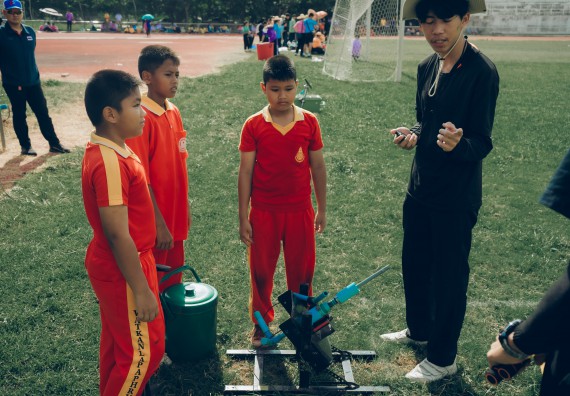 ภาพกิจกรรม  คณะวิทยาศาสตร์และเทคโนโลยี การแข่งขันจรวดขวดน้ำ งานสัปดาห์วิทยาศาสตร์แห่งชาติ ส่วนภูมิภาค ประจำปี 2567