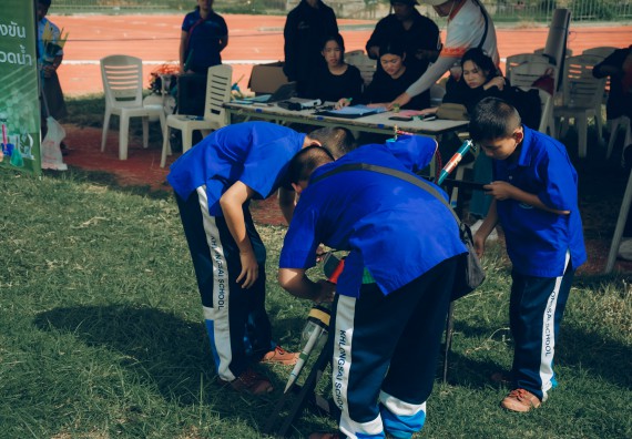 ภาพกิจกรรม  คณะวิทยาศาสตร์และเทคโนโลยี การแข่งขันจรวดขวดน้ำ งานสัปดาห์วิทยาศาสตร์แห่งชาติ ส่วนภูมิภาค ประจำปี 2567