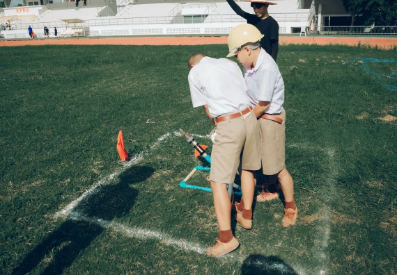 ภาพกิจกรรม  คณะวิทยาศาสตร์และเทคโนโลยี การแข่งขันจรวดขวดน้ำ งานสัปดาห์วิทยาศาสตร์แห่งชาติ ส่วนภูมิภาค ประจำปี 2567