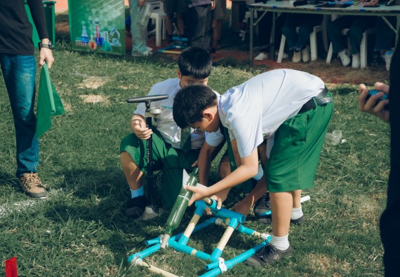 ภาพกิจกรรม  คณะวิทยาศาสตร์และเทคโนโลยี การแข่งขันจรวดขวดน้ำ งานสัปดาห์วิทยาศาสตร์แห่งชาติ ส่วนภูมิภาค ประจำปี 2567