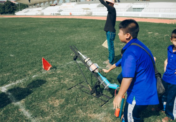 ภาพกิจกรรม  คณะวิทยาศาสตร์และเทคโนโลยี การแข่งขันจรวดขวดน้ำ งานสัปดาห์วิทยาศาสตร์แห่งชาติ ส่วนภูมิภาค ประจำปี 2567