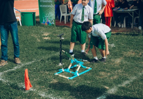 ภาพกิจกรรม  คณะวิทยาศาสตร์และเทคโนโลยี การแข่งขันจรวดขวดน้ำ งานสัปดาห์วิทยาศาสตร์แห่งชาติ ส่วนภูมิภาค ประจำปี 2567