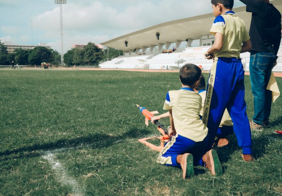 ภาพกิจกรรม  คณะวิทยาศาสตร์และเทคโนโลยี การแข่งขันจรวดขวดน้ำ งานสัปดาห์วิทยาศาสตร์แห่งชาติ ส่วนภูมิภาค ประจำปี 2567