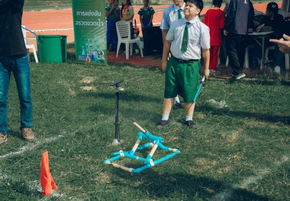 ภาพกิจกรรม  คณะวิทยาศาสตร์และเทคโนโลยี การแข่งขันจรวดขวดน้ำ งานสัปดาห์วิทยาศาสตร์แห่งชาติ ส่วนภูมิภาค ประจำปี 2567