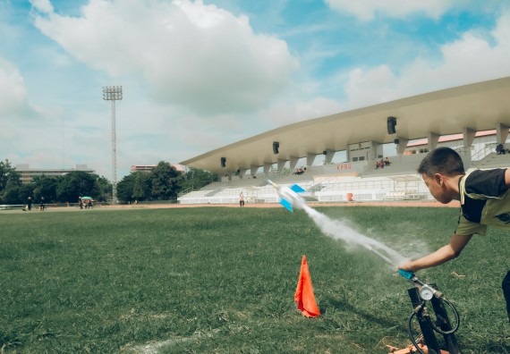 ภาพกิจกรรม  คณะวิทยาศาสตร์และเทคโนโลยี การแข่งขันจรวดขวดน้ำ งานสัปดาห์วิทยาศาสตร์แห่งชาติ ส่วนภูมิภาค ประจำปี 2567