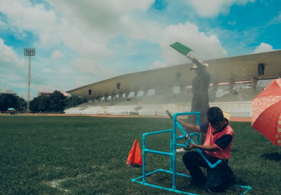 ภาพกิจกรรม  คณะวิทยาศาสตร์และเทคโนโลยี การแข่งขันจรวดขวดน้ำ งานสัปดาห์วิทยาศาสตร์แห่งชาติ ส่วนภูมิภาค ประจำปี 2567