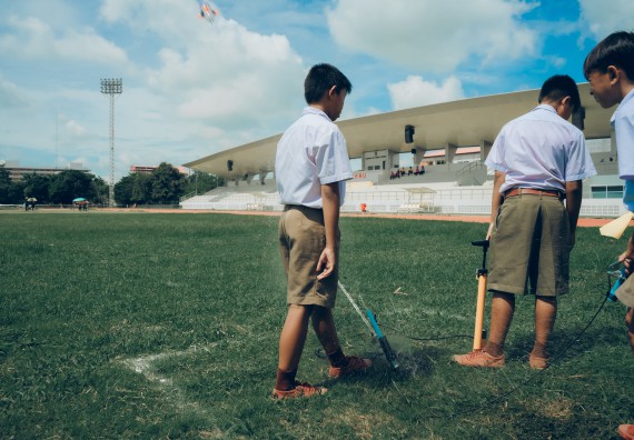 ภาพกิจกรรม  คณะวิทยาศาสตร์และเทคโนโลยี การแข่งขันจรวดขวดน้ำ งานสัปดาห์วิทยาศาสตร์แห่งชาติ ส่วนภูมิภาค ประจำปี 2567