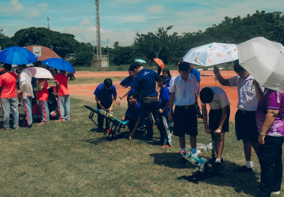 ภาพกิจกรรม  คณะวิทยาศาสตร์และเทคโนโลยี การแข่งขันจรวดขวดน้ำ งานสัปดาห์วิทยาศาสตร์แห่งชาติ ส่วนภูมิภาค ประจำปี 2567