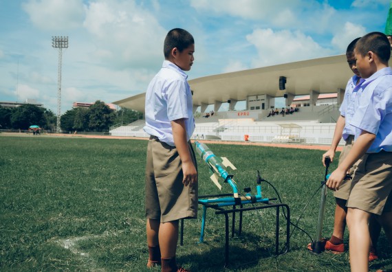 ภาพกิจกรรม  คณะวิทยาศาสตร์และเทคโนโลยี การแข่งขันจรวดขวดน้ำ งานสัปดาห์วิทยาศาสตร์แห่งชาติ ส่วนภูมิภาค ประจำปี 2567