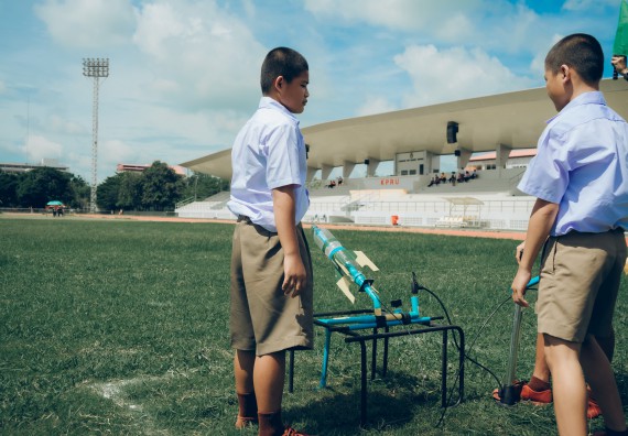 ภาพกิจกรรม  คณะวิทยาศาสตร์และเทคโนโลยี การแข่งขันจรวดขวดน้ำ งานสัปดาห์วิทยาศาสตร์แห่งชาติ ส่วนภูมิภาค ประจำปี 2567