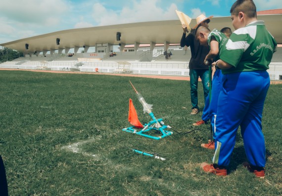 ภาพกิจกรรม  คณะวิทยาศาสตร์และเทคโนโลยี การแข่งขันจรวดขวดน้ำ งานสัปดาห์วิทยาศาสตร์แห่งชาติ ส่วนภูมิภาค ประจำปี 2567