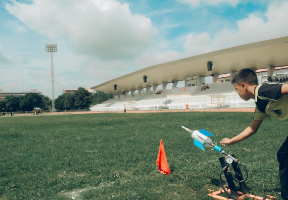 ภาพกิจกรรม  คณะวิทยาศาสตร์และเทคโนโลยี การแข่งขันจรวดขวดน้ำ งานสัปดาห์วิทยาศาสตร์แห่งชาติ ส่วนภูมิภาค ประจำปี 2567
