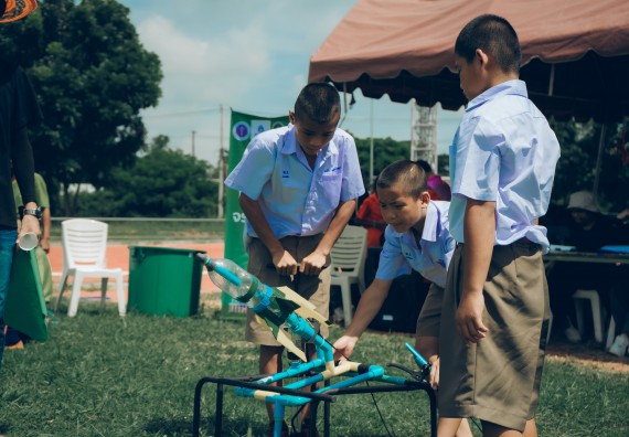 ภาพกิจกรรม  คณะวิทยาศาสตร์และเทคโนโลยี การแข่งขันจรวดขวดน้ำ งานสัปดาห์วิทยาศาสตร์แห่งชาติ ส่วนภูมิภาค ประจำปี 2567