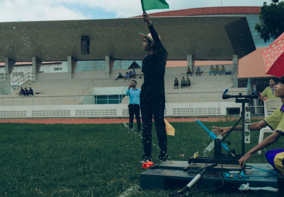 ภาพกิจกรรม  คณะวิทยาศาสตร์และเทคโนโลยี การแข่งขันจรวดขวดน้ำ งานสัปดาห์วิทยาศาสตร์แห่งชาติ ส่วนภูมิภาค ประจำปี 2567