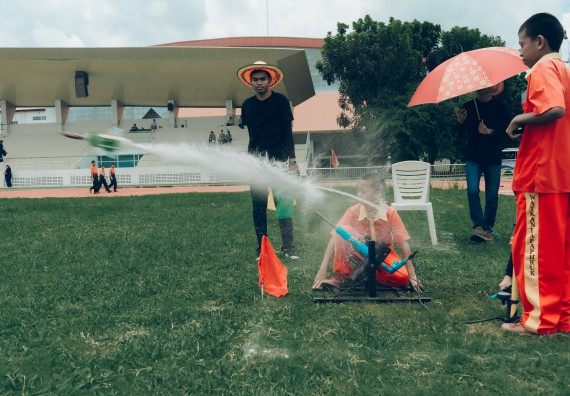 ภาพกิจกรรม  คณะวิทยาศาสตร์และเทคโนโลยี การแข่งขันจรวดขวดน้ำ งานสัปดาห์วิทยาศาสตร์แห่งชาติ ส่วนภูมิภาค ประจำปี 2567
