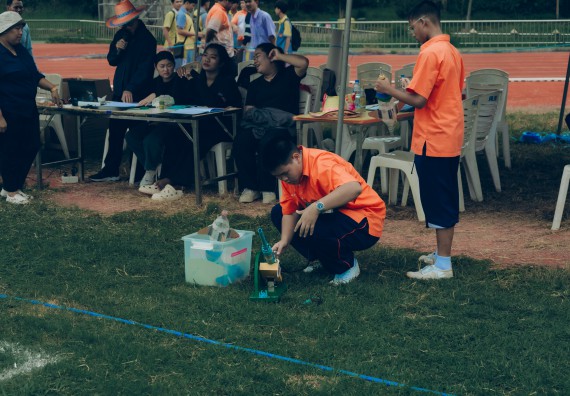 ภาพกิจกรรม  คณะวิทยาศาสตร์และเทคโนโลยี การแข่งขันจรวดขวดน้ำ งานสัปดาห์วิทยาศาสตร์แห่งชาติ ส่วนภูมิภาค ประจำปี 2567