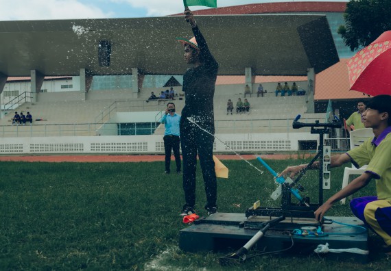 ภาพกิจกรรม  คณะวิทยาศาสตร์และเทคโนโลยี การแข่งขันจรวดขวดน้ำ งานสัปดาห์วิทยาศาสตร์แห่งชาติ ส่วนภูมิภาค ประจำปี 2567