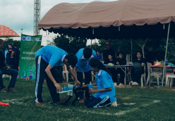 ภาพกิจกรรม  คณะวิทยาศาสตร์และเทคโนโลยี การแข่งขันจรวดขวดน้ำ งานสัปดาห์วิทยาศาสตร์แห่งชาติ ส่วนภูมิภาค ประจำปี 2567