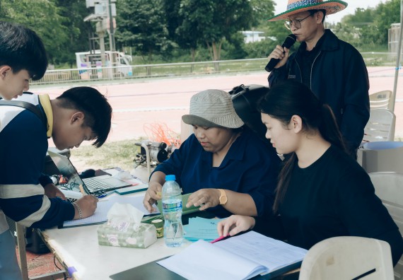 ภาพกิจกรรม  คณะวิทยาศาสตร์และเทคโนโลยี การแข่งขันจรวดขวดน้ำ งานสัปดาห์วิทยาศาสตร์แห่งชาติ ส่วนภูมิภาค ประจำปี 2567