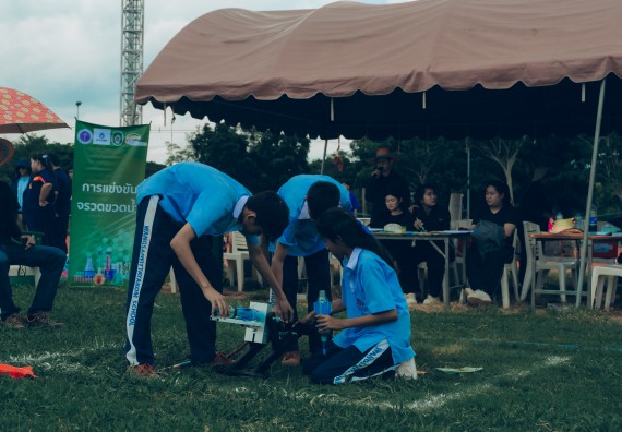 ภาพกิจกรรม  คณะวิทยาศาสตร์และเทคโนโลยี การแข่งขันจรวดขวดน้ำ งานสัปดาห์วิทยาศาสตร์แห่งชาติ ส่วนภูมิภาค ประจำปี 2567