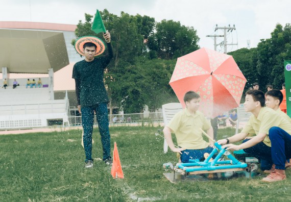 ภาพกิจกรรม  คณะวิทยาศาสตร์และเทคโนโลยี การแข่งขันจรวดขวดน้ำ งานสัปดาห์วิทยาศาสตร์แห่งชาติ ส่วนภูมิภาค ประจำปี 2567