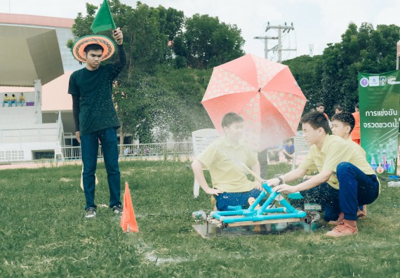 ภาพกิจกรรม  คณะวิทยาศาสตร์และเทคโนโลยี การแข่งขันจรวดขวดน้ำ งานสัปดาห์วิทยาศาสตร์แห่งชาติ ส่วนภูมิภาค ประจำปี 2567