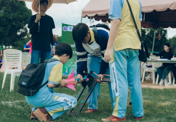 ภาพกิจกรรม  คณะวิทยาศาสตร์และเทคโนโลยี การแข่งขันจรวดขวดน้ำ งานสัปดาห์วิทยาศาสตร์แห่งชาติ ส่วนภูมิภาค ประจำปี 2567