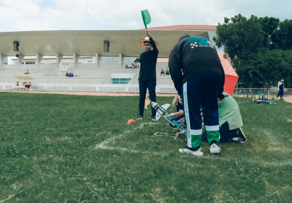 ภาพกิจกรรม  คณะวิทยาศาสตร์และเทคโนโลยี การแข่งขันจรวดขวดน้ำ งานสัปดาห์วิทยาศาสตร์แห่งชาติ ส่วนภูมิภาค ประจำปี 2567