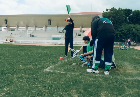 ภาพกิจกรรม  คณะวิทยาศาสตร์และเทคโนโลยี การแข่งขันจรวดขวดน้ำ งานสัปดาห์วิทยาศาสตร์แห่งชาติ ส่วนภูมิภาค ประจำปี 2567