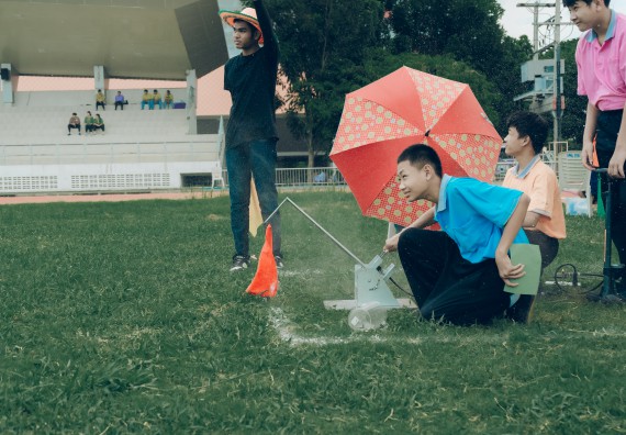 ภาพกิจกรรม  คณะวิทยาศาสตร์และเทคโนโลยี การแข่งขันจรวดขวดน้ำ งานสัปดาห์วิทยาศาสตร์แห่งชาติ ส่วนภูมิภาค ประจำปี 2567