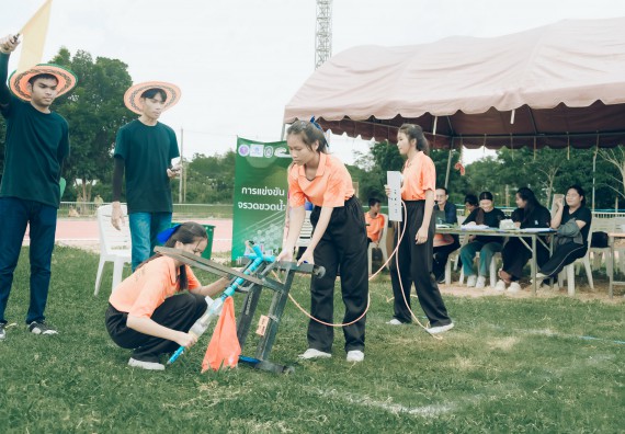 ภาพกิจกรรม  คณะวิทยาศาสตร์และเทคโนโลยี การแข่งขันจรวดขวดน้ำ งานสัปดาห์วิทยาศาสตร์แห่งชาติ ส่วนภูมิภาค ประจำปี 2567