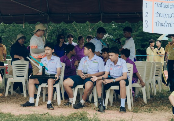 ภาพกิจกรรม  คณะวิทยาศาสตร์และเทคโนโลยี การแข่งขันจรวดขวดน้ำ งานสัปดาห์วิทยาศาสตร์แห่งชาติ ส่วนภูมิภาค ประจำปี 2567