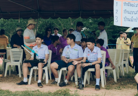 ภาพกิจกรรม  คณะวิทยาศาสตร์และเทคโนโลยี การแข่งขันจรวดขวดน้ำ งานสัปดาห์วิทยาศาสตร์แห่งชาติ ส่วนภูมิภาค ประจำปี 2567
