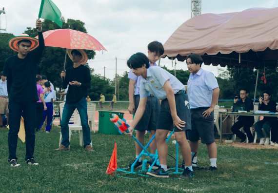 ภาพกิจกรรม  คณะวิทยาศาสตร์และเทคโนโลยี การแข่งขันจรวดขวดน้ำ งานสัปดาห์วิทยาศาสตร์แห่งชาติ ส่วนภูมิภาค ประจำปี 2567