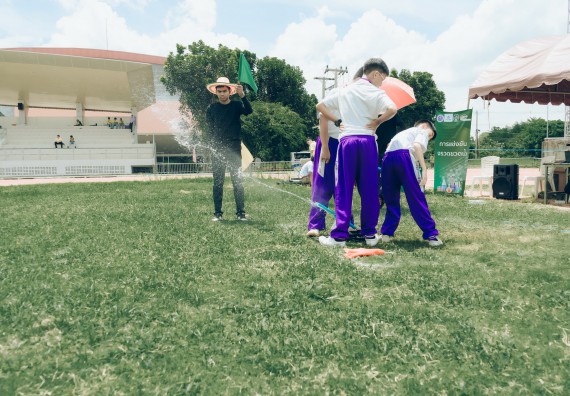 ภาพกิจกรรม  คณะวิทยาศาสตร์และเทคโนโลยี การแข่งขันจรวดขวดน้ำ งานสัปดาห์วิทยาศาสตร์แห่งชาติ ส่วนภูมิภาค ประจำปี 2567