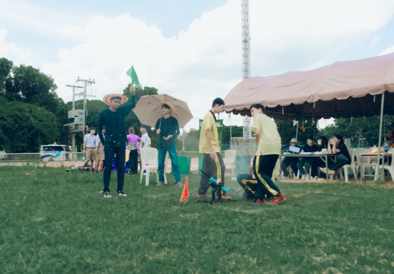 ภาพกิจกรรม  คณะวิทยาศาสตร์และเทคโนโลยี การแข่งขันจรวดขวดน้ำ งานสัปดาห์วิทยาศาสตร์แห่งชาติ ส่วนภูมิภาค ประจำปี 2567